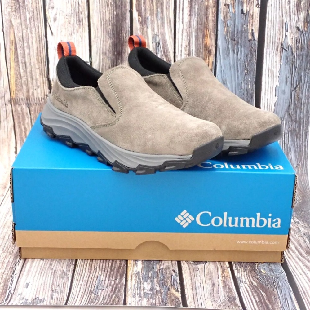 Columbia Men's Globe Adventurer Slip-On Suede Hiking Trail Walking Shoe Size 10